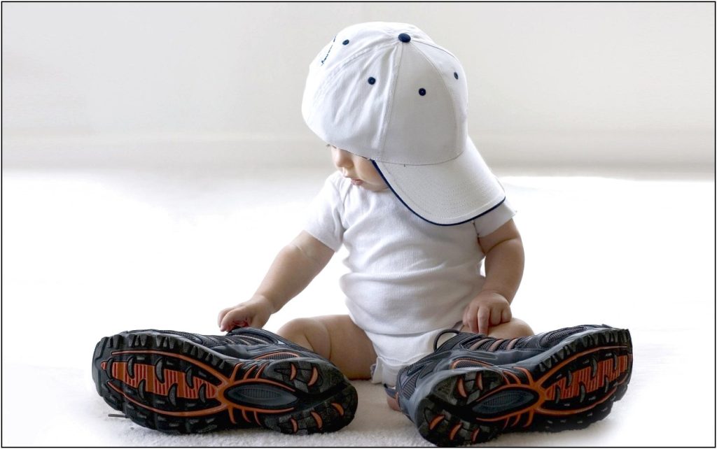 Baby-With-Big-Shoes-Wallpaper
