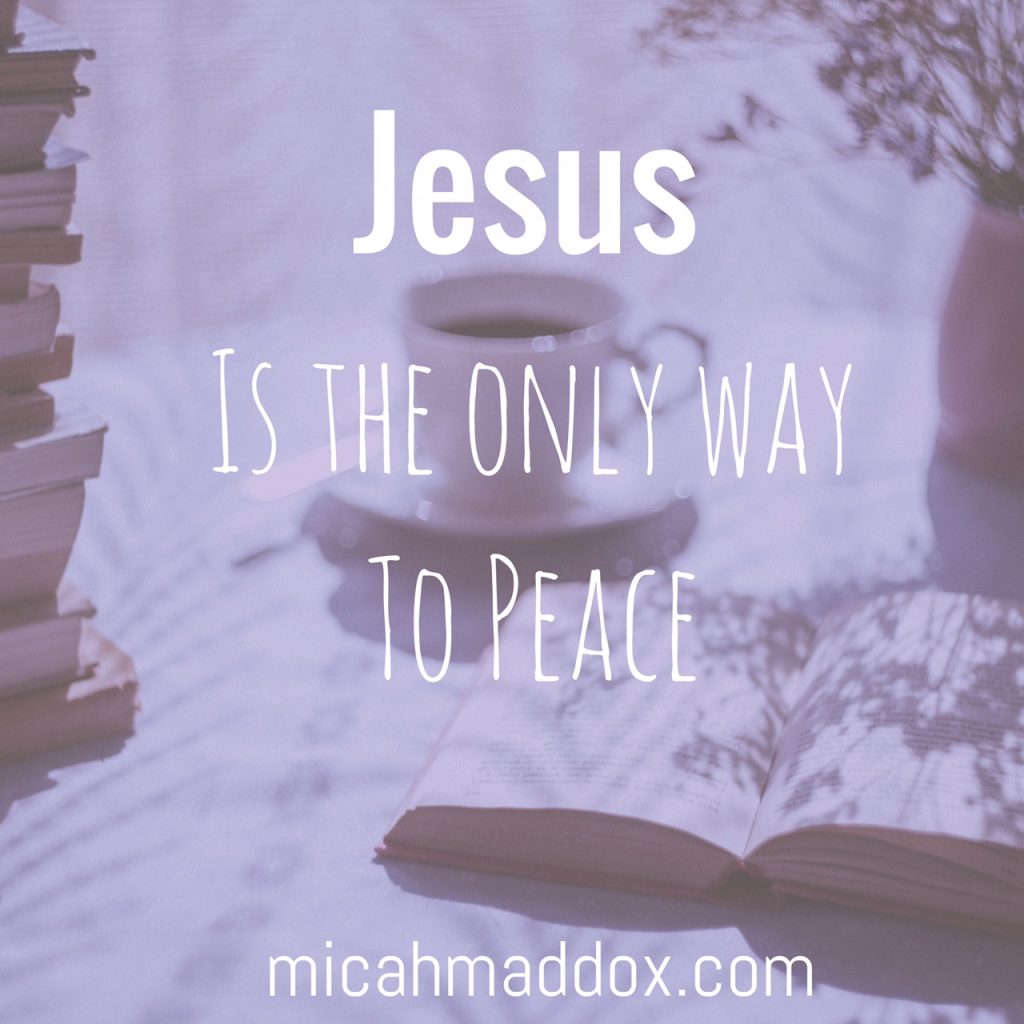 Jesus Is Peace