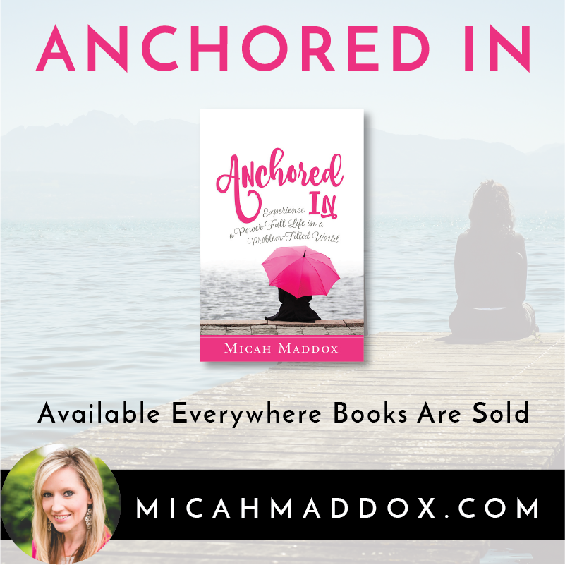 Anchored In Is Here, Along with a Giveaway!